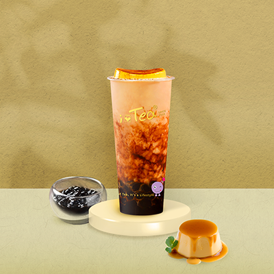 K7 Brown Sugar Boba Milk Tea Brulee