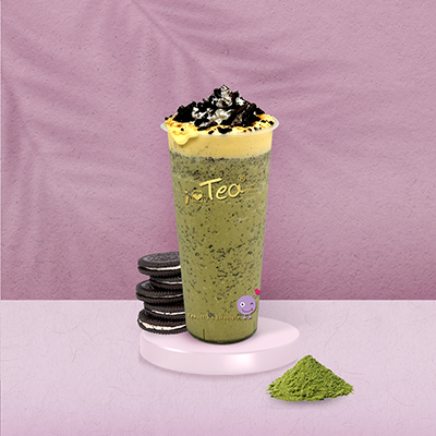 M8 Matcha Oreo Brulee