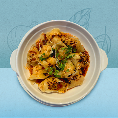 Y16 Shrimp & Pork Dumplings in Peanut S.