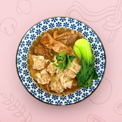 Y75 Wonton & Noodle with Beef Brisket