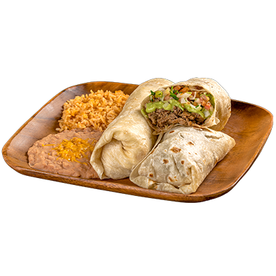 #14 Carne Burrito