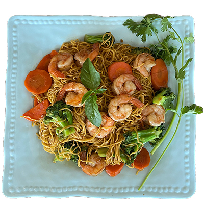 Fried Noodle with Shrimp